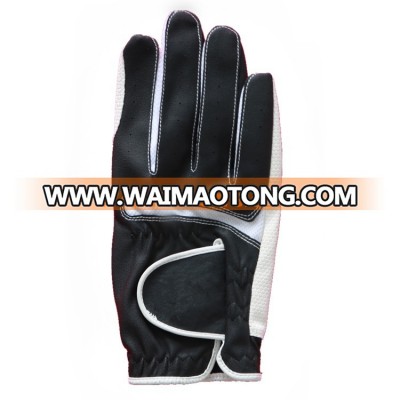 Best design Breathability well soft and durable leather golf gloves for personalised